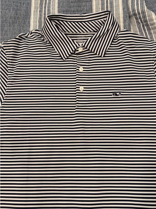 Vineyard Vines Other - Vineyard Vines Black & White Striped Polo